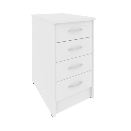 Рива Тумба приставная с фолдингом (4 ящика, с замком) А.ТП-4.1F-S 412*600*750