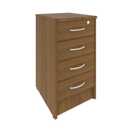 Рива Тумба приставная с фолдингом (4 ящика, с замком) А.ТП-4F-S 412*450*750