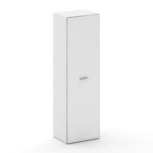 Фреско Гардероб узкий универсальный FR.GB-102 black 600*460*2000